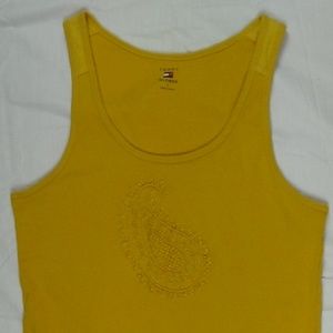 Large tommy hilfiger vintage tank with paisley